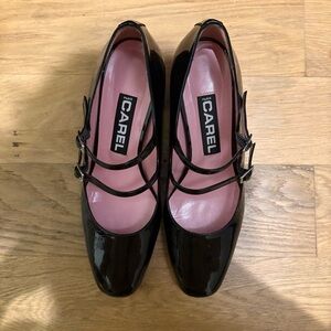 Carel Paris Alice Black Patent Mary Jane’s